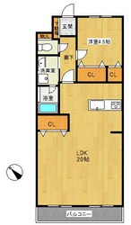 ライオンズマンション東戸塚　Ｂの物件間取画像